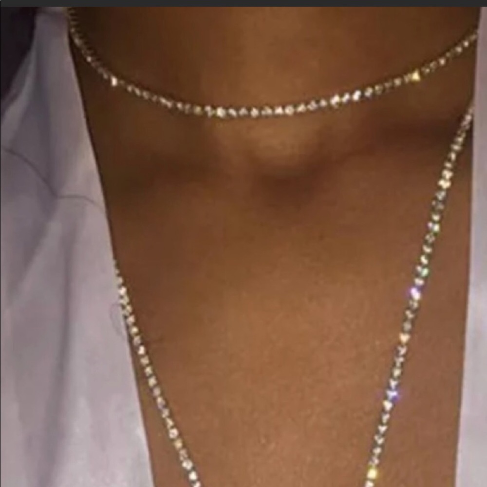 Women crystal necklace - Picture 2 of 7
